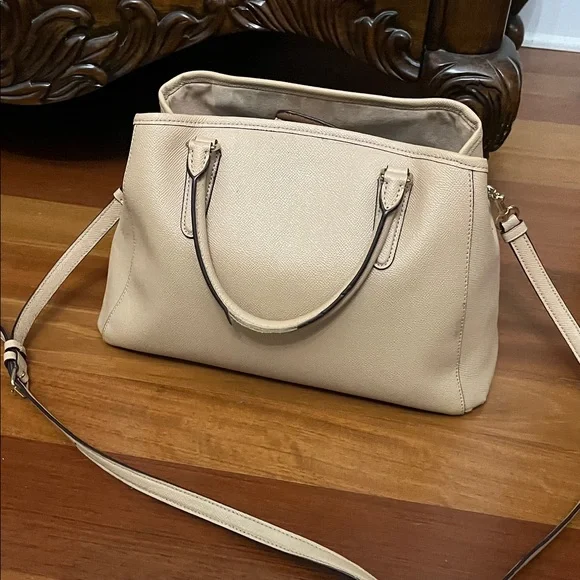 Coach Light Beige Satchel - Picture 5 of 5